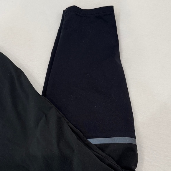 Nike Black Athletic Pants with Reflective Details - Picture 3 of 4